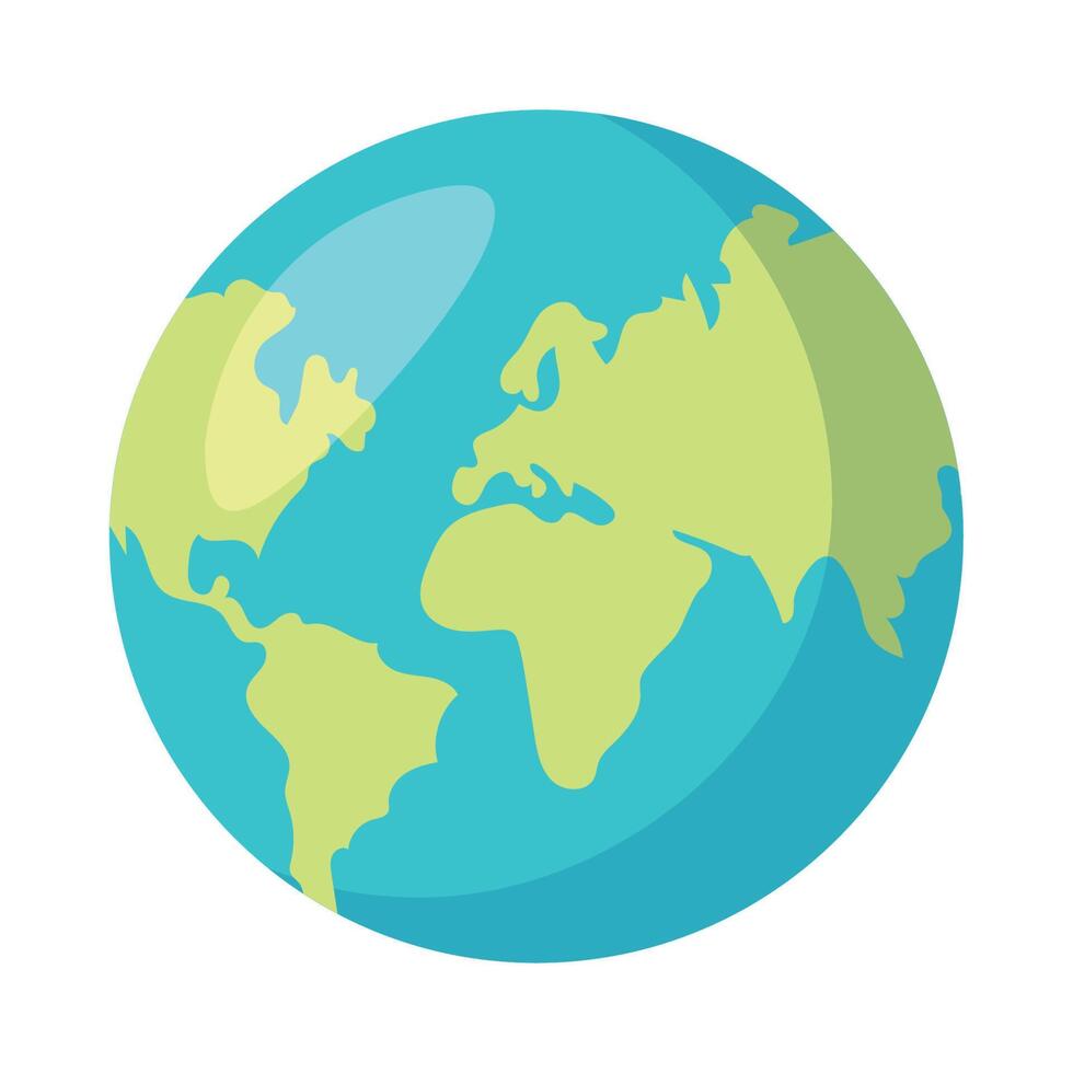 world planet earth vector