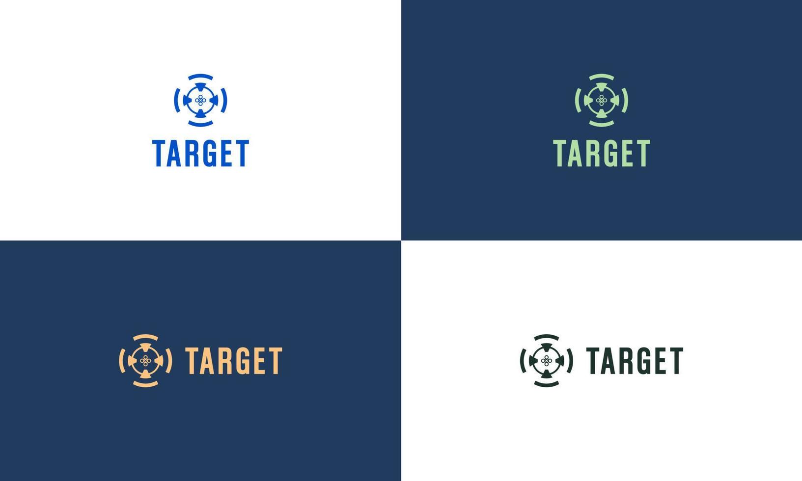 Target logo Template vector