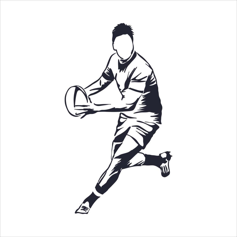 handball vector sketch