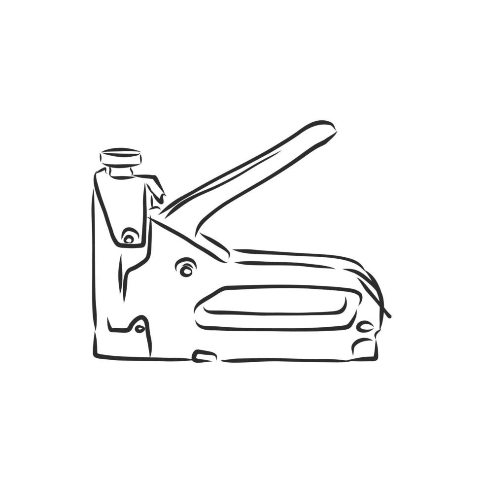 stapler vector sketch