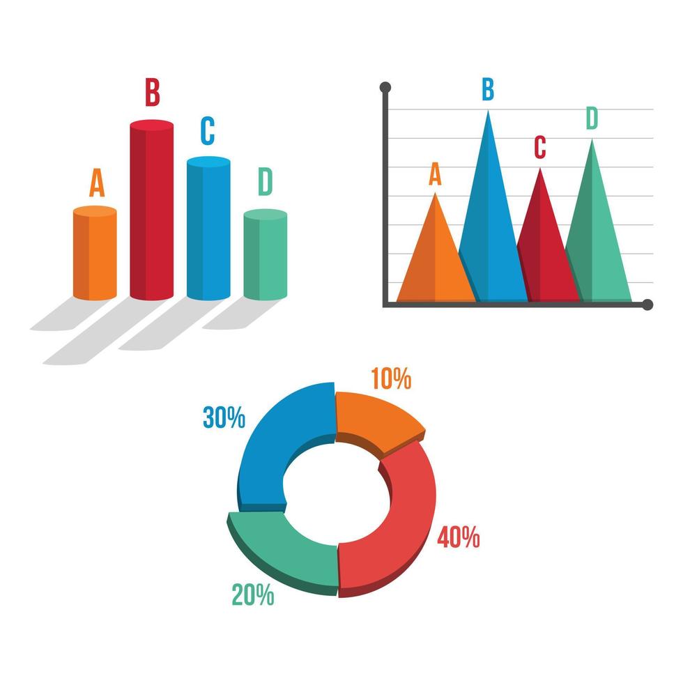 Data tools finance diagram and graphic. Chart and graphic, business diagram data finance vector design