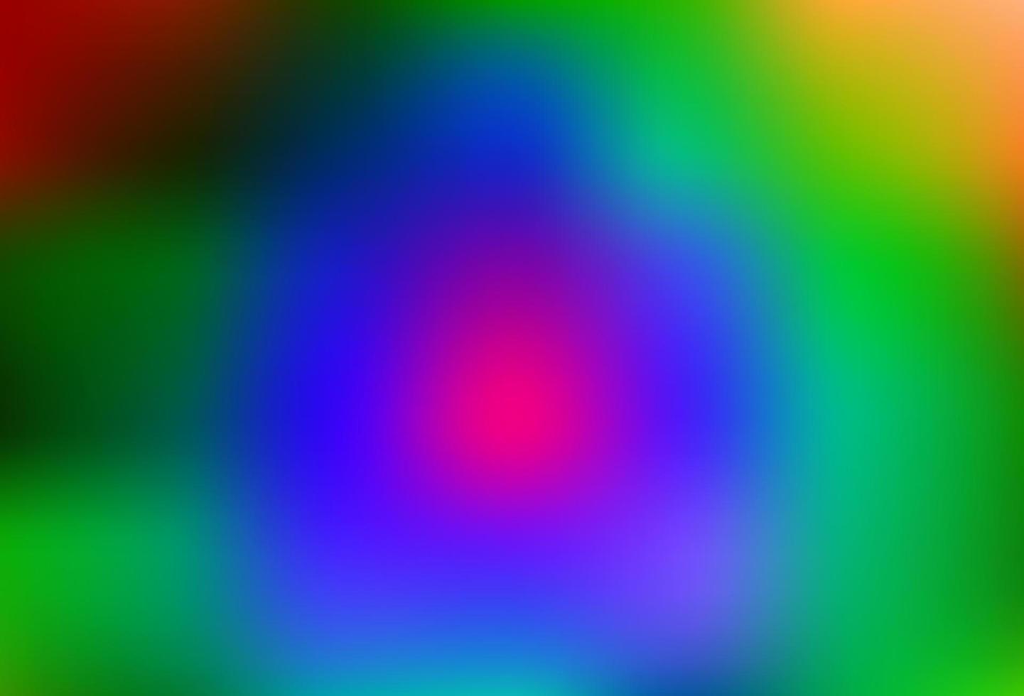 Light Multicolor, Rainbow vector blurred background.