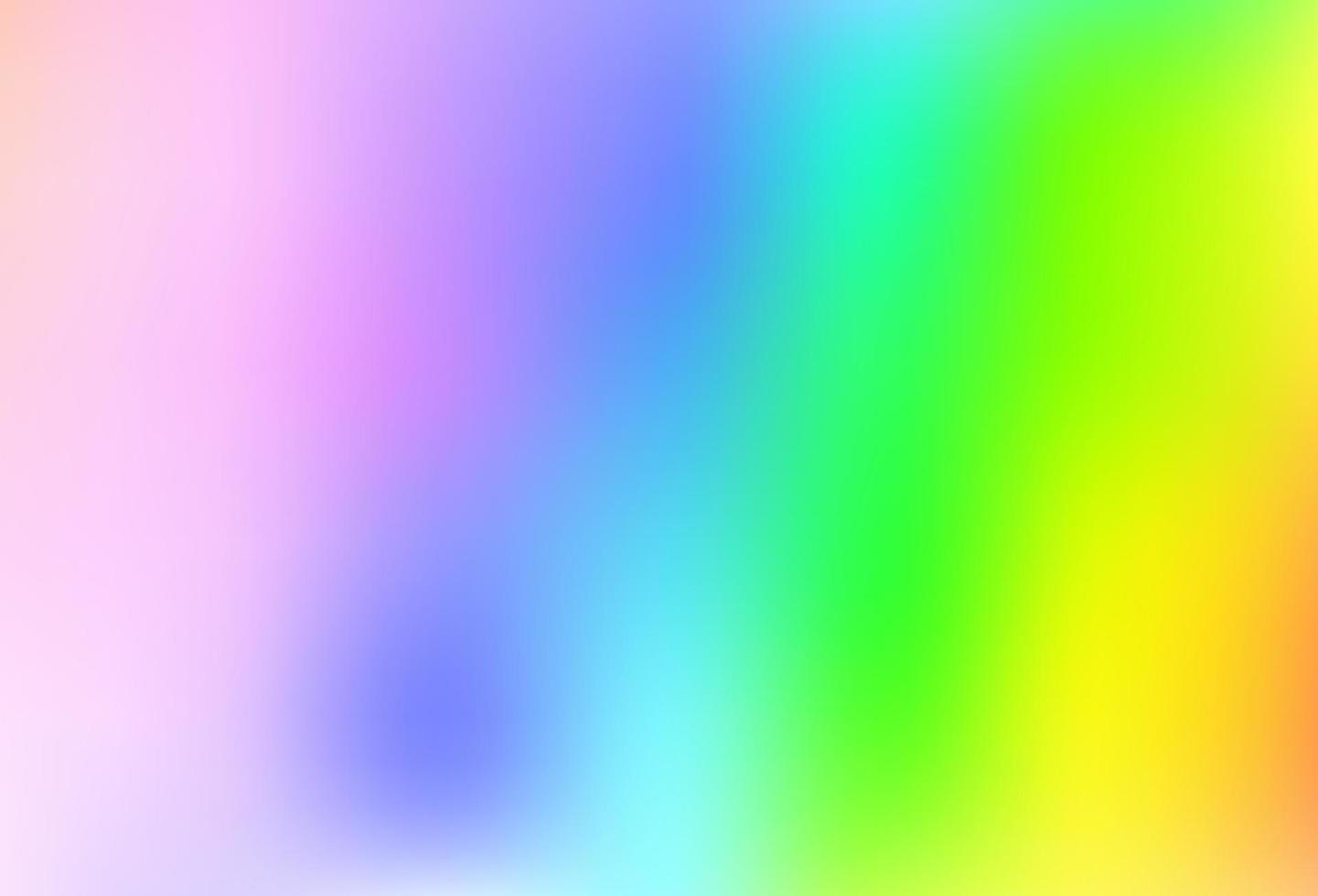 Light Multicolor, Rainbow vector blurred background.