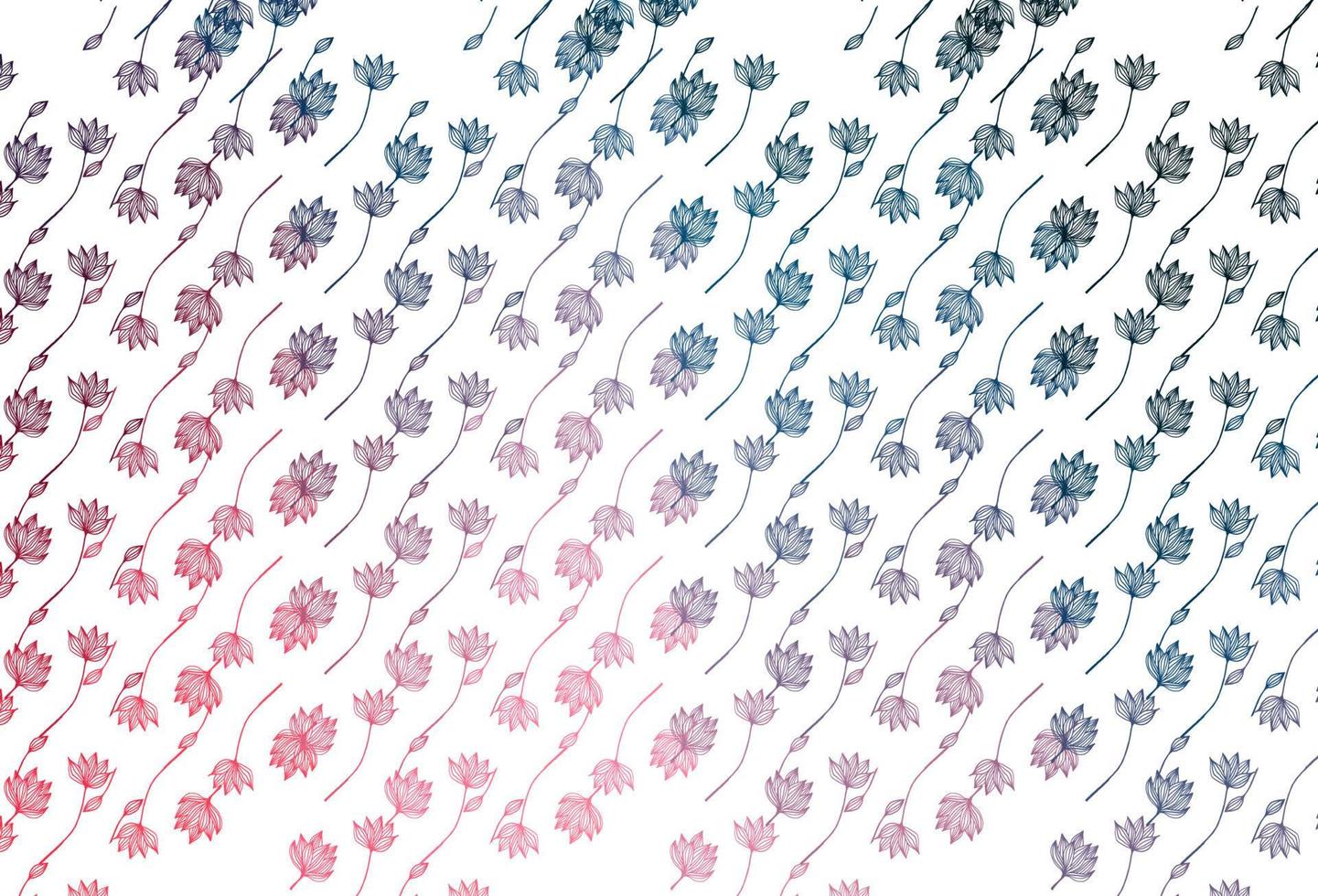 Light Blue, Red vector hand painted background.