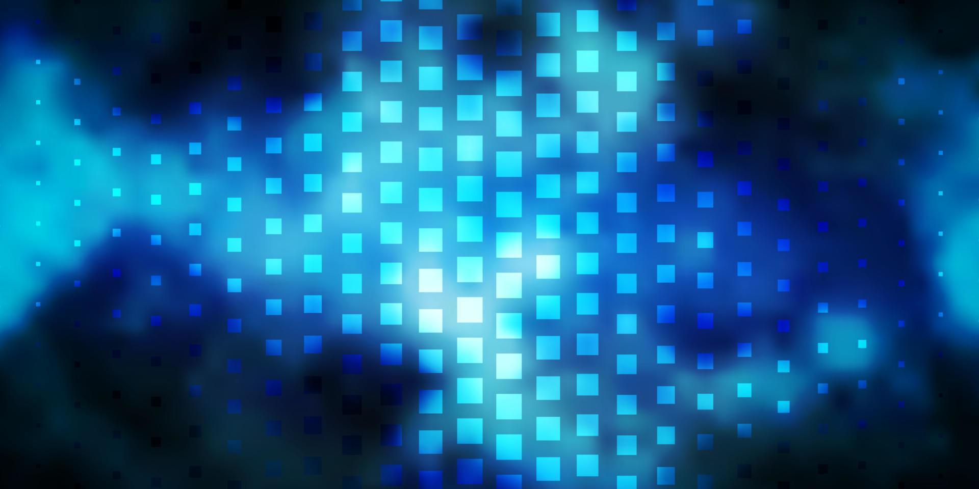 Dark BLUE vector pattern in square style.