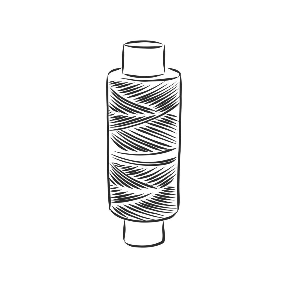 sewing threads vector sketch