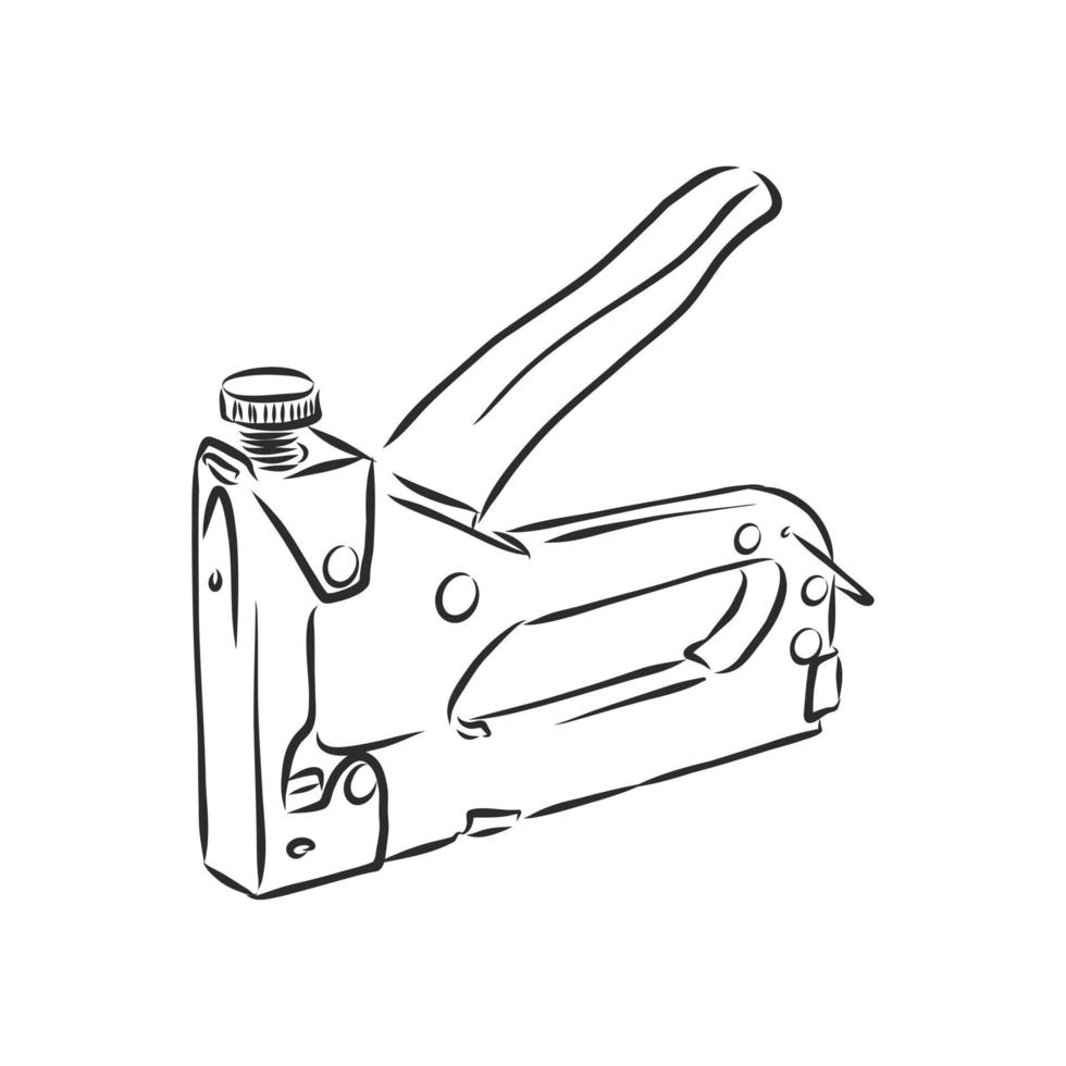 stapler vector sketch
