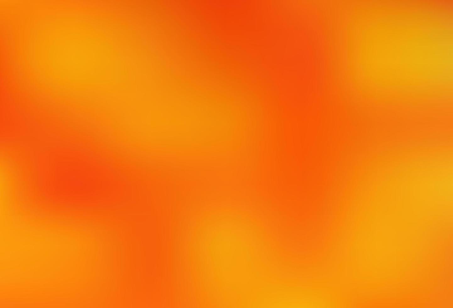 Light Orange vector bokeh pattern.