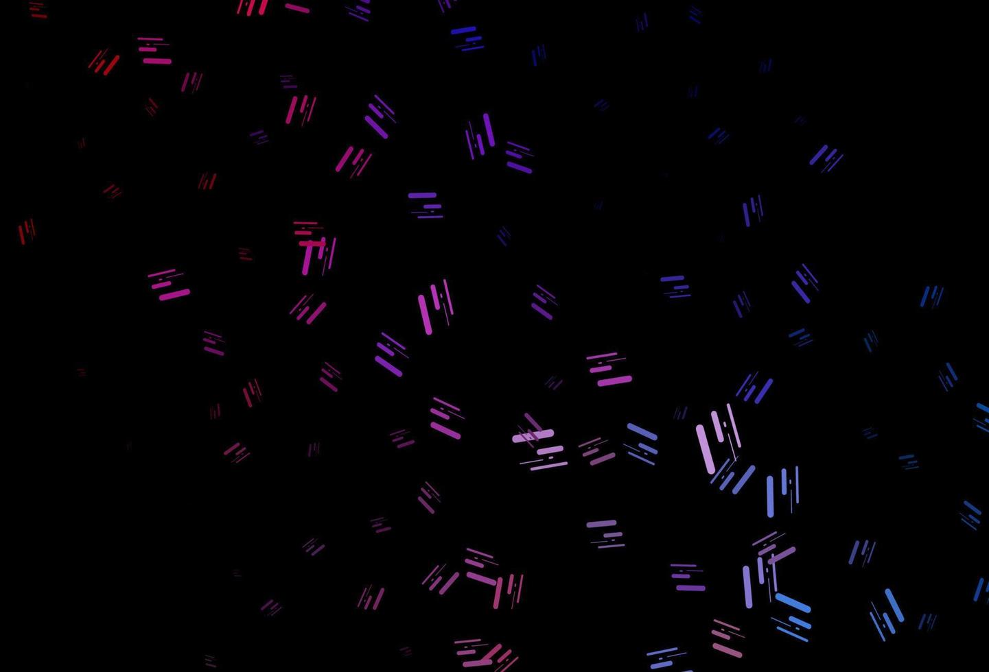 Dark blue, red vector backdrop with long lines.