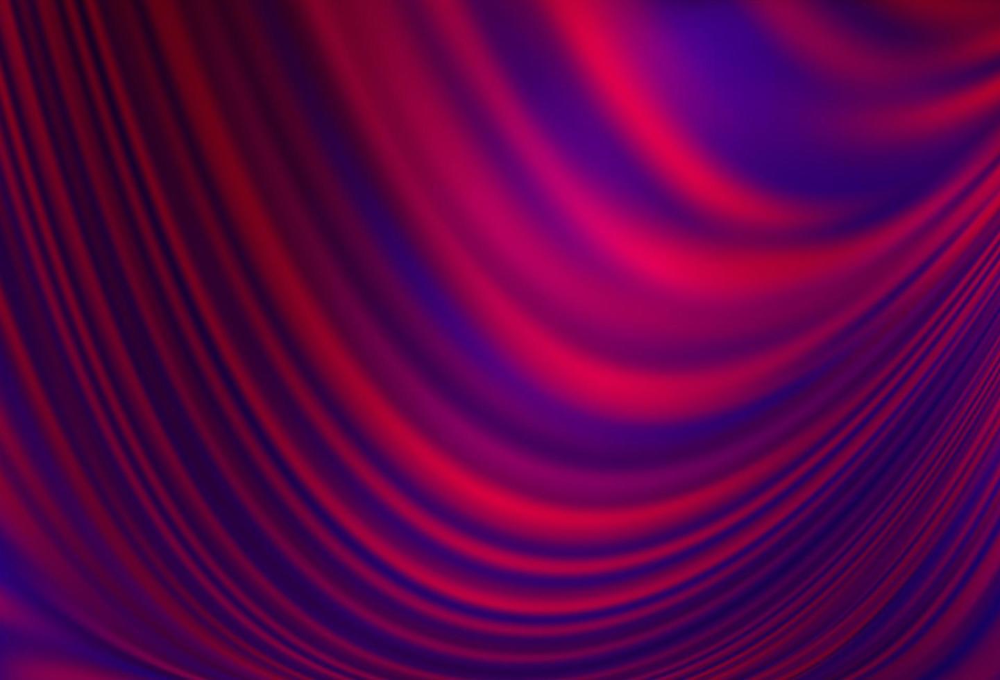 Light Purple vector background with bent lines.