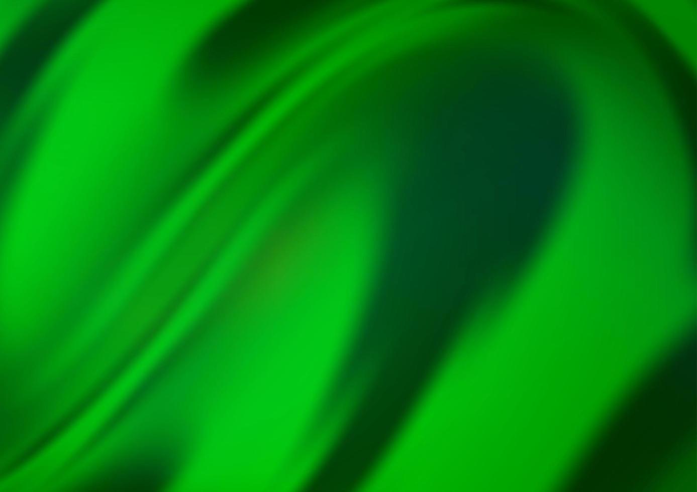 plantilla de vector verde claro con formas de burbujas.