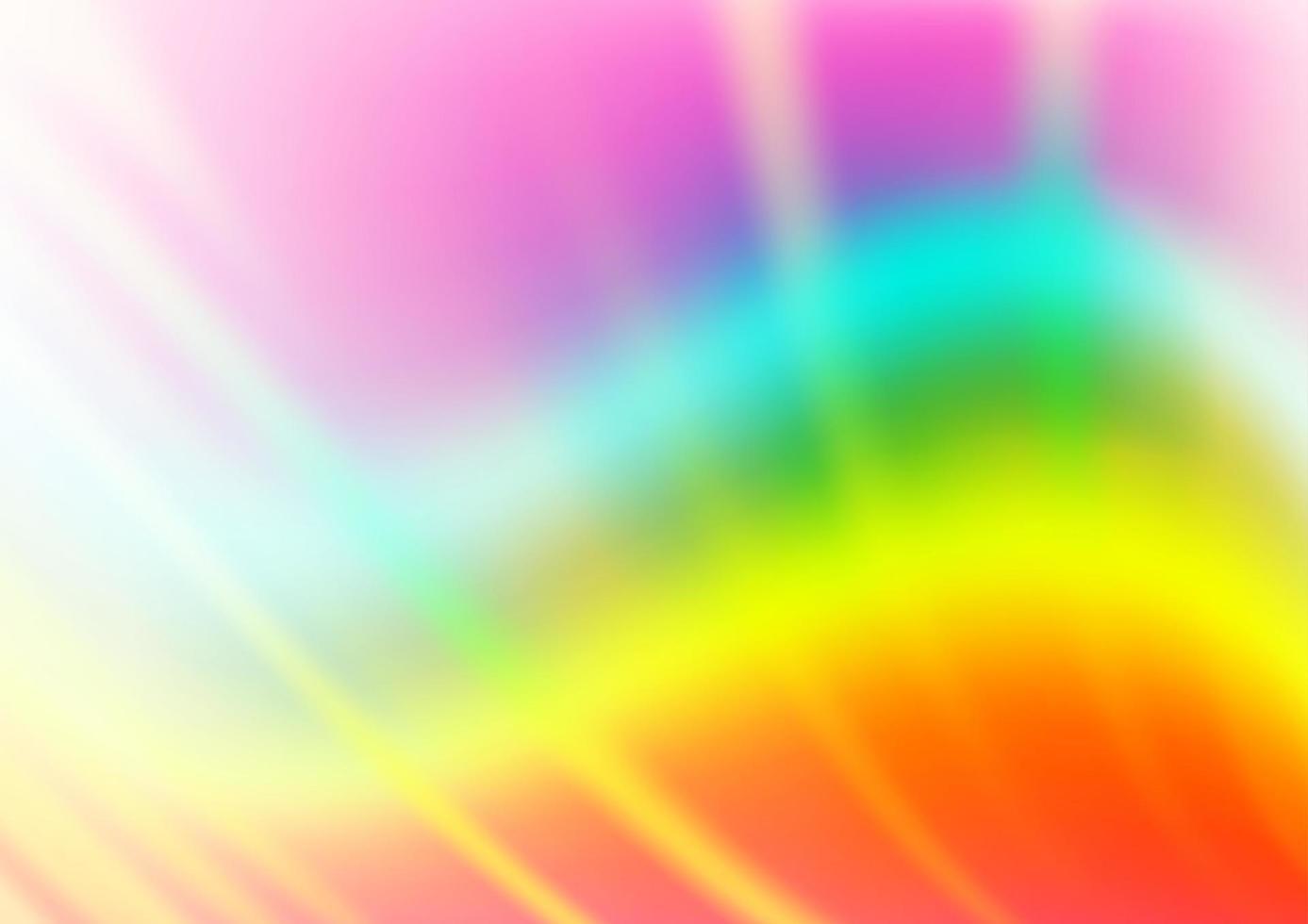 Light Multicolor, Rainbow vector bokeh template.