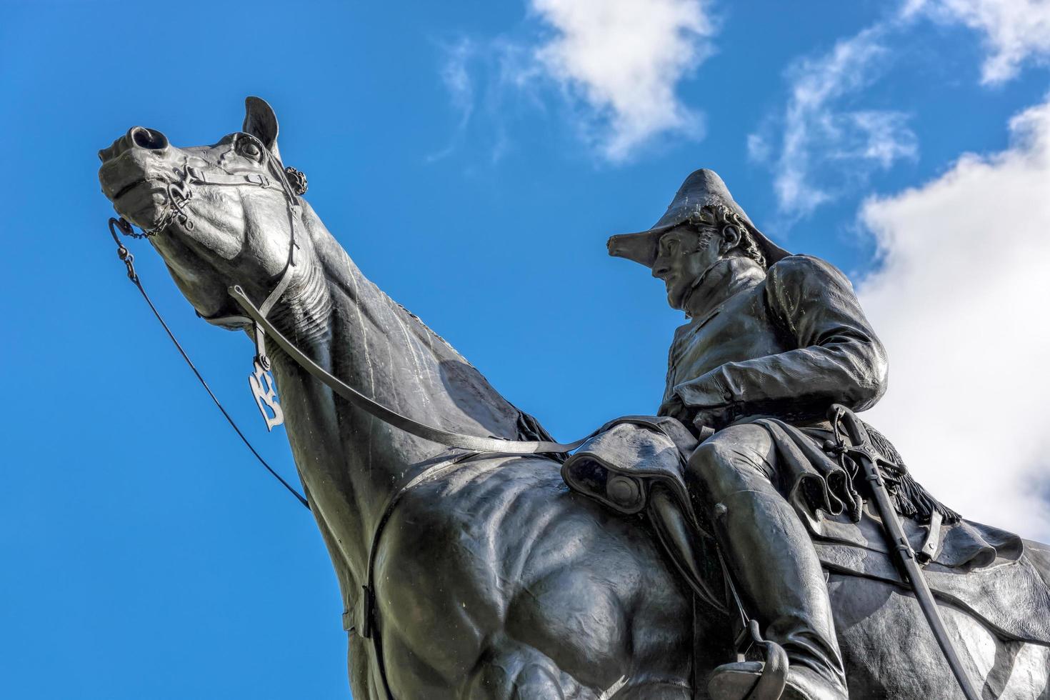 LONDON - NOVEMBER 3. Duke of Wellington Monument in London on November 3, 2013 photo
