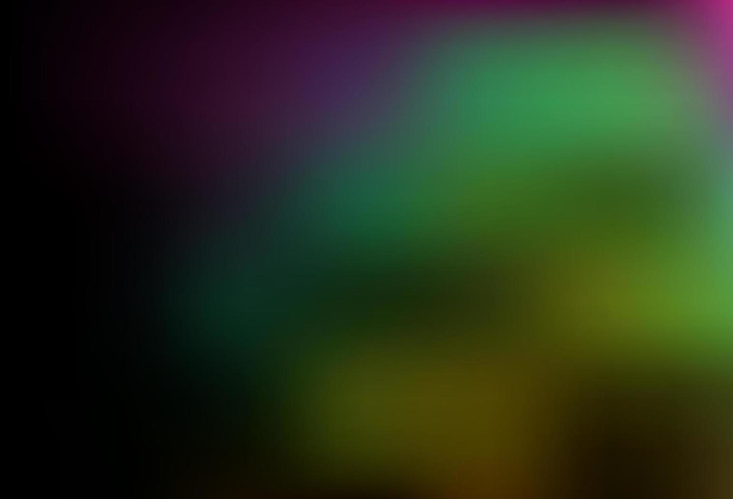 Dark Multicolor, Rainbow vector blurred background.