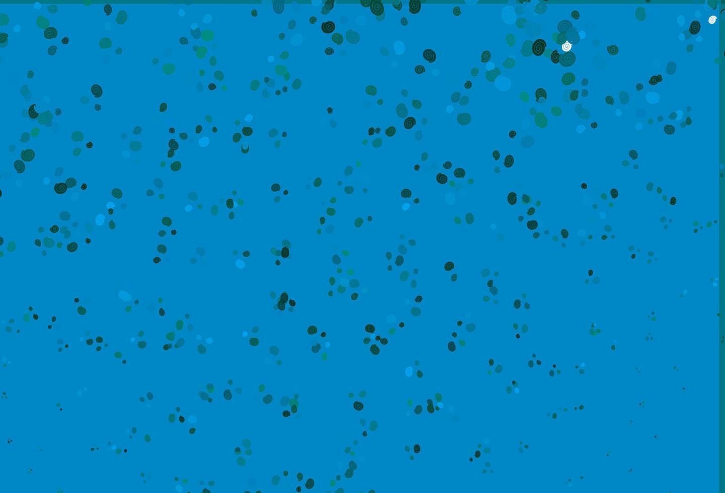 Light Blue, Green vector background with bent lines.