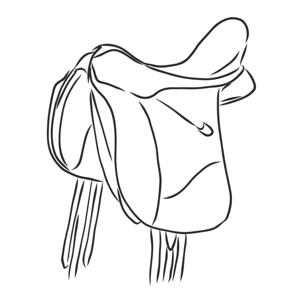 saddle vector sketch