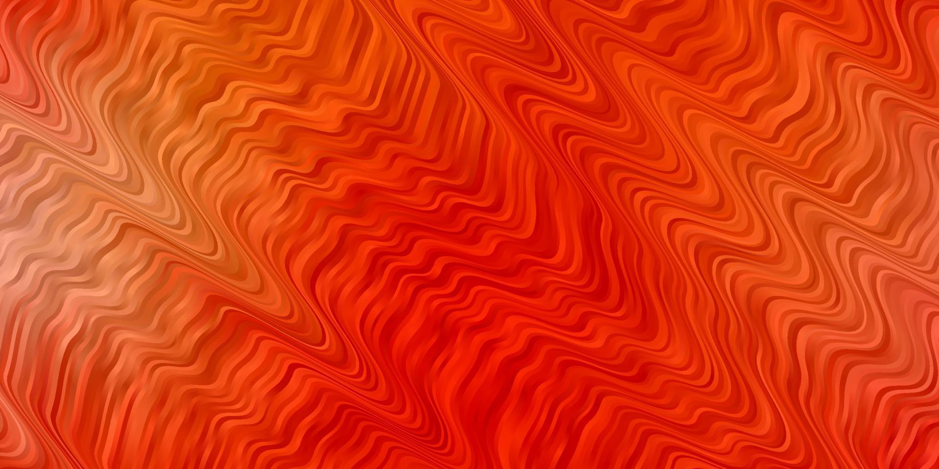 Light Orange vector backdrop with bent lines.