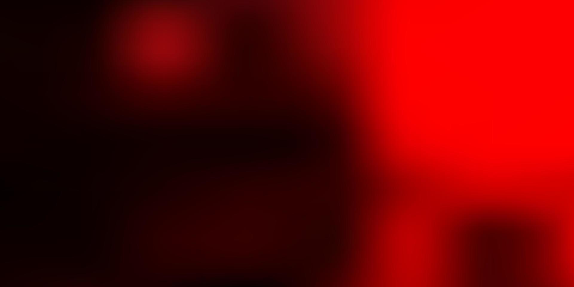 Dark red vector abstract blur backdrop.