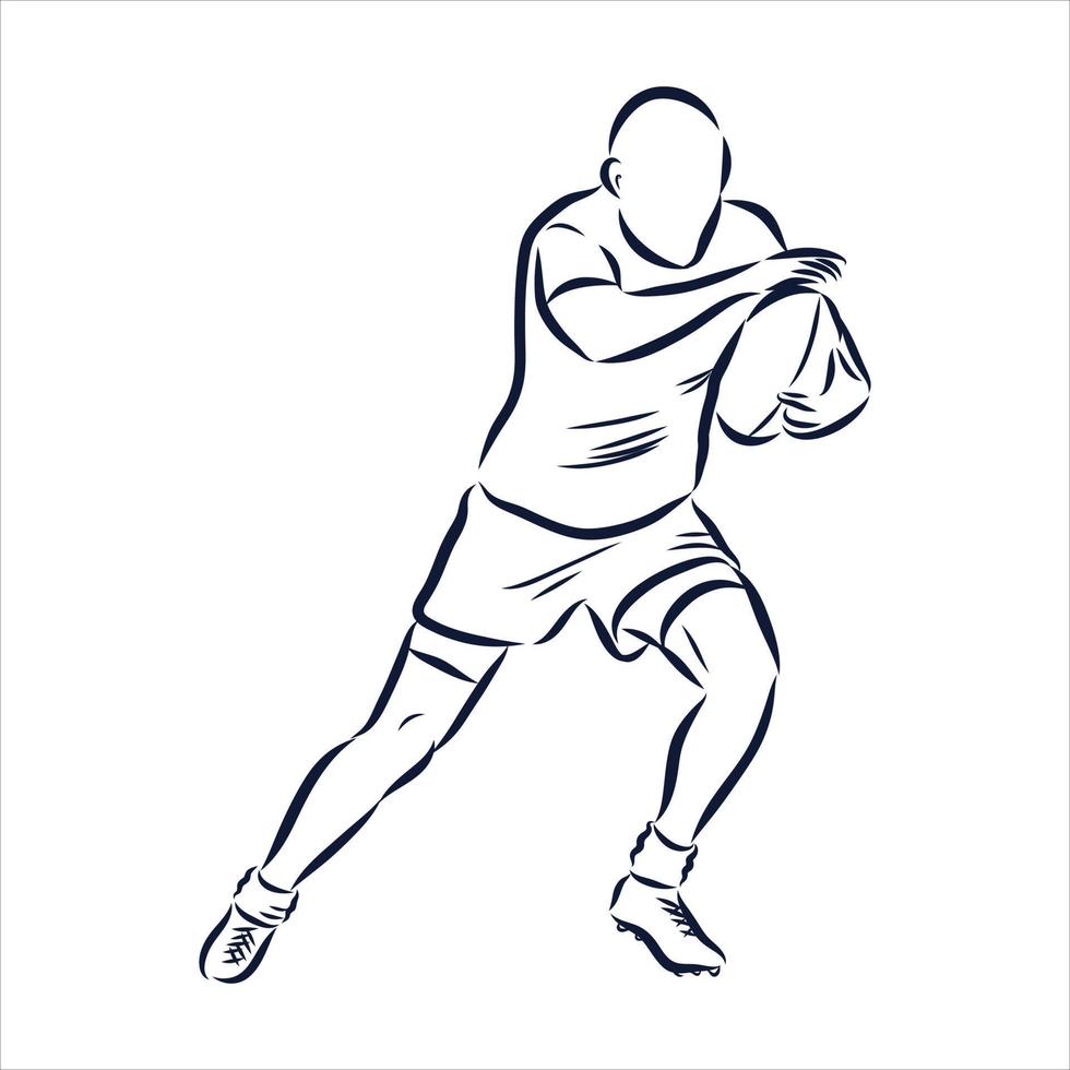 handball vector sketch