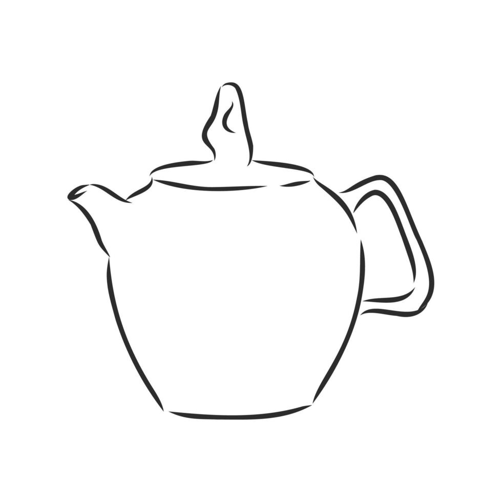 teapot vector sketch 11094231 Vector Art at Vecteezy