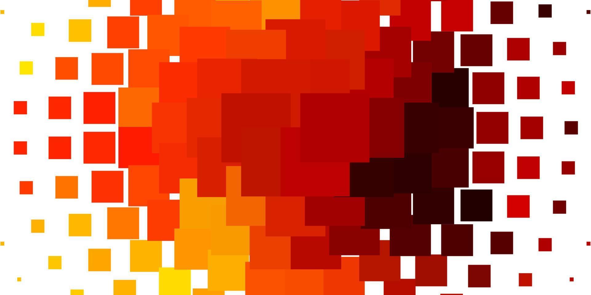 Light Orange vector template in rectangles.