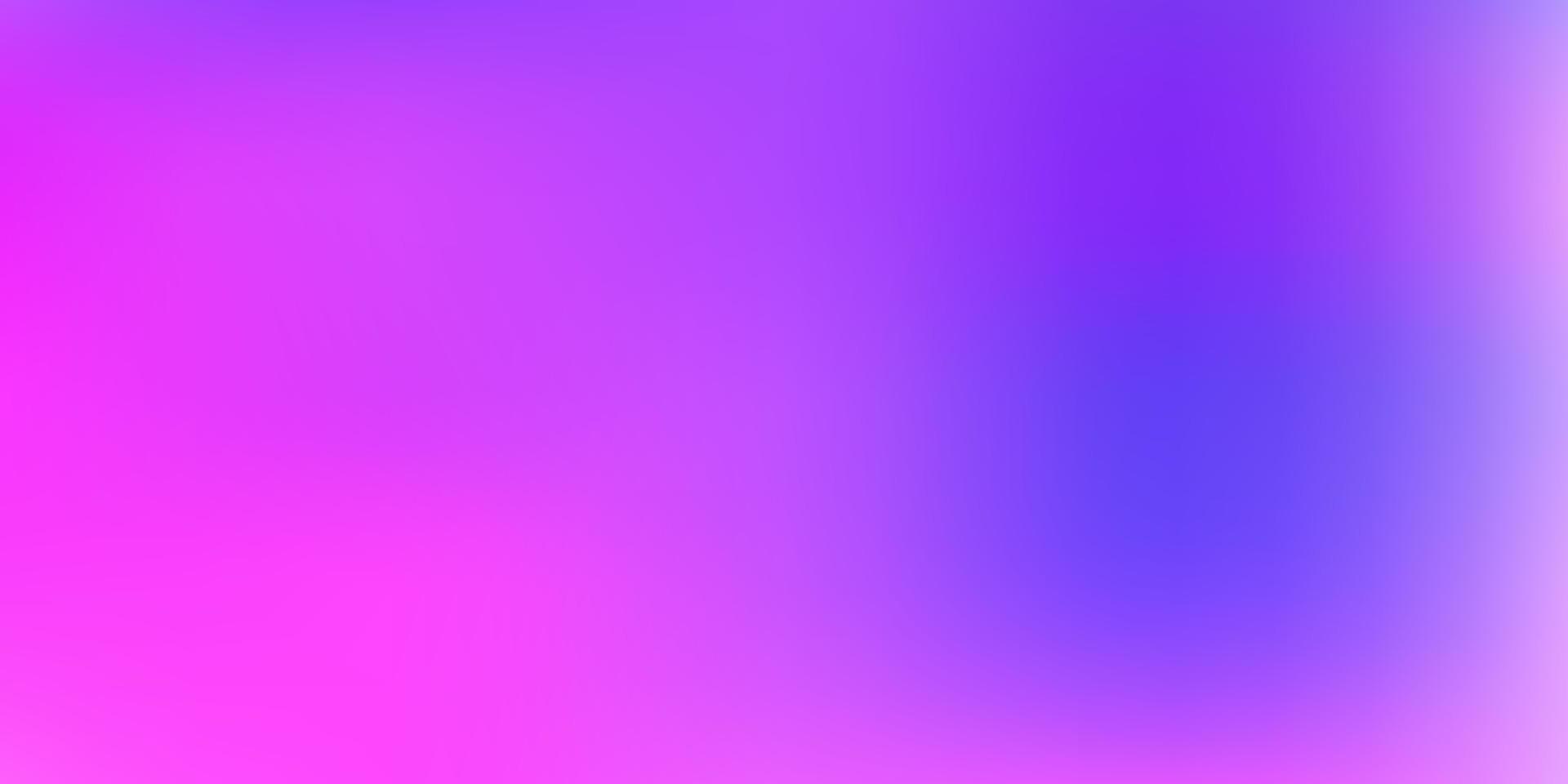 Light purple, pink vector abstract blur layout.