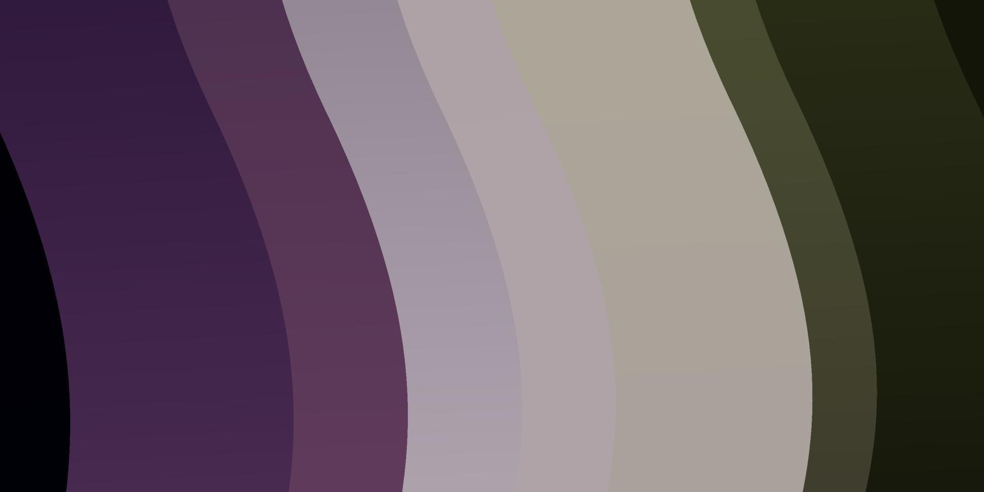 Light Pink, Green vector layout with circular arc.