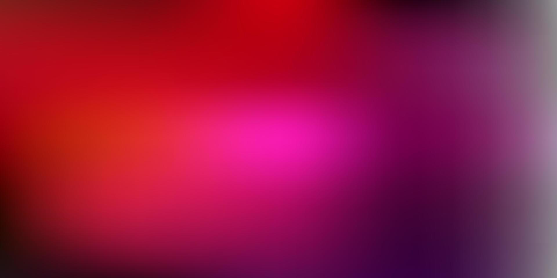 Fondo borroso de vector de color rosa oscuro, amarillo.