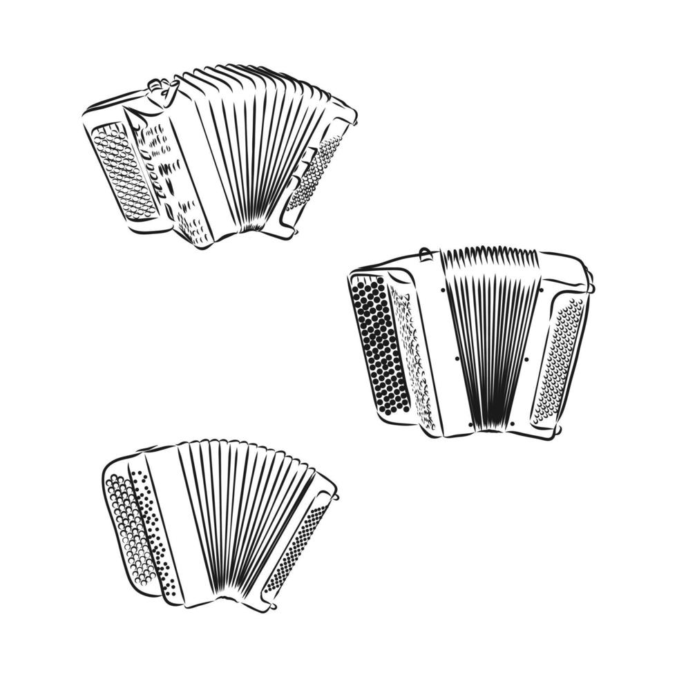 musical instruments vector sketch