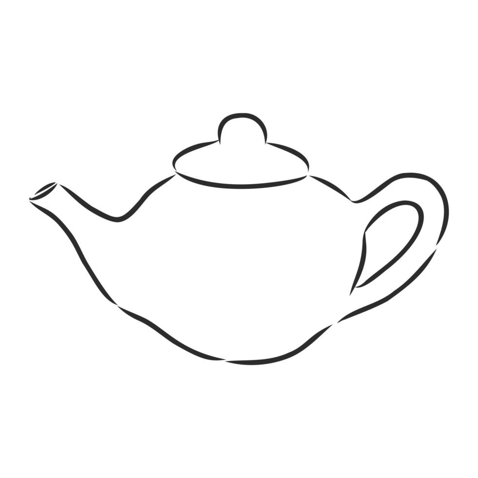 teapot vector sketch 11094944 Vector Art at Vecteezy
