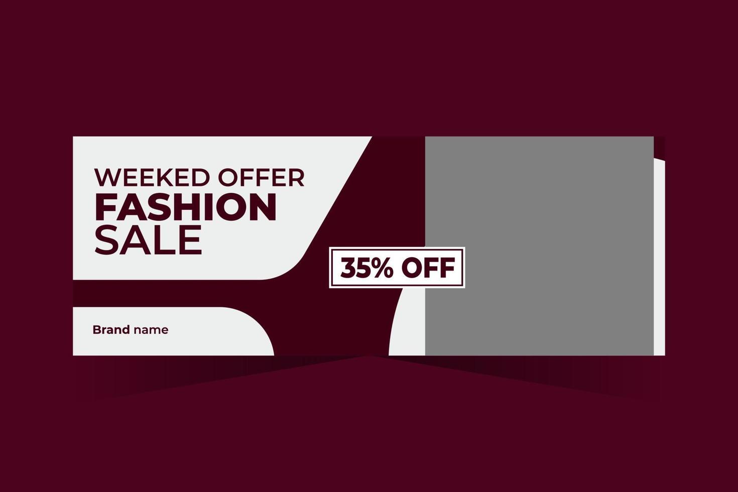 Fashion Sale Facebook Cover vector
