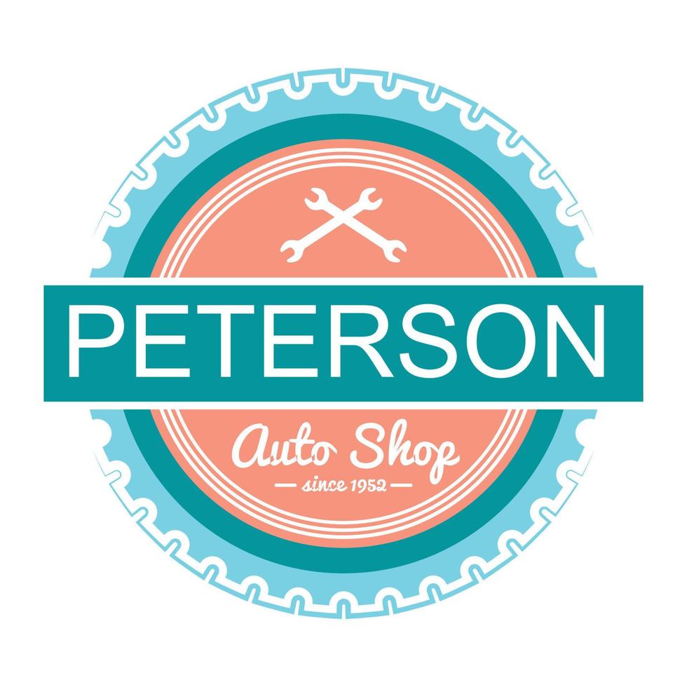 Auto Shop Logo vector