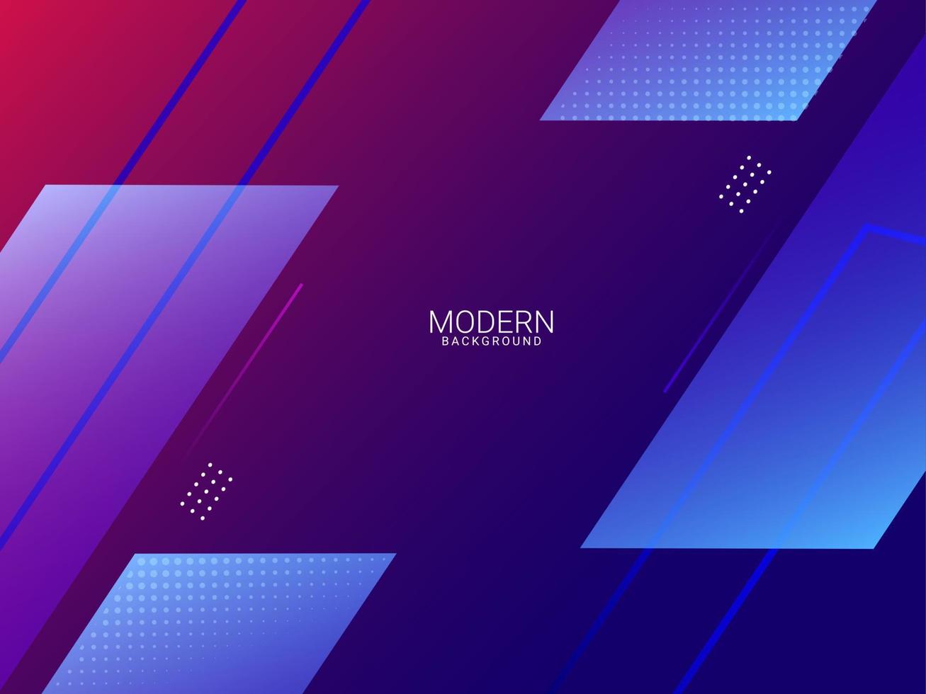 Abstract modrnn blue geometric elegant lines illustration pattern background vector