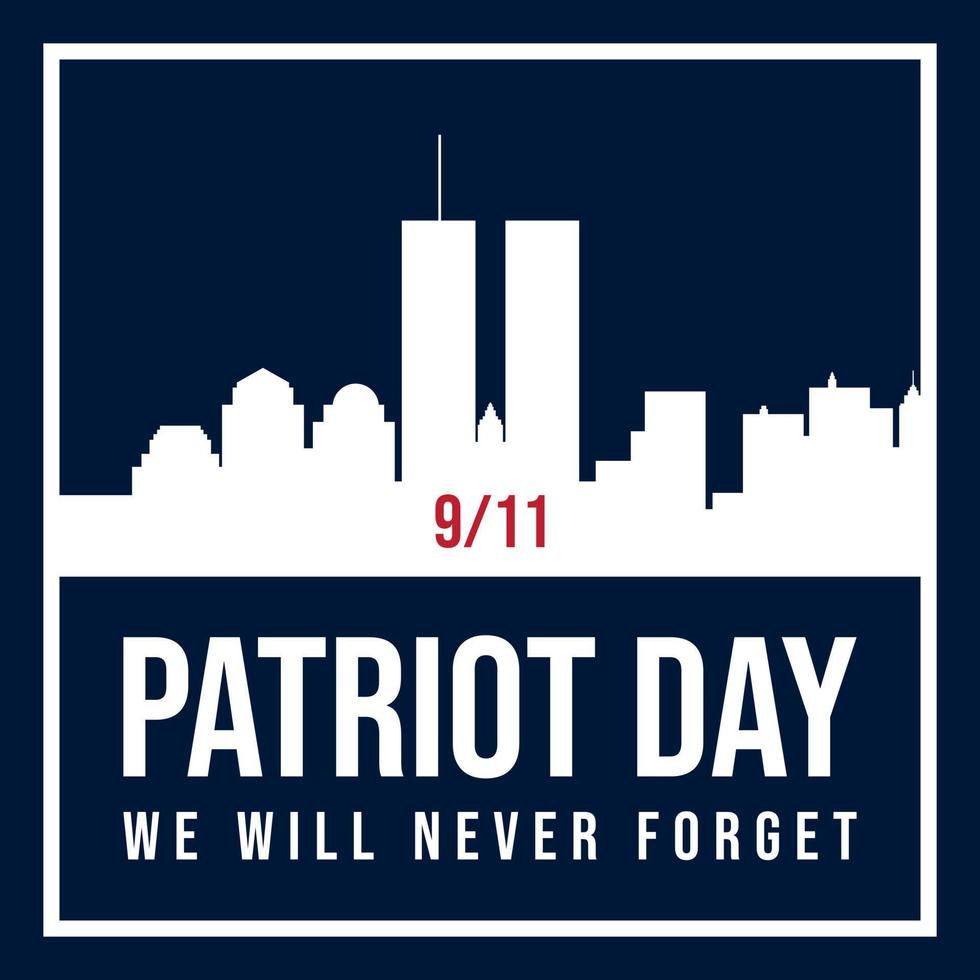 Patriot Day Background Design. 11095640 Vector Art at Vecteezy