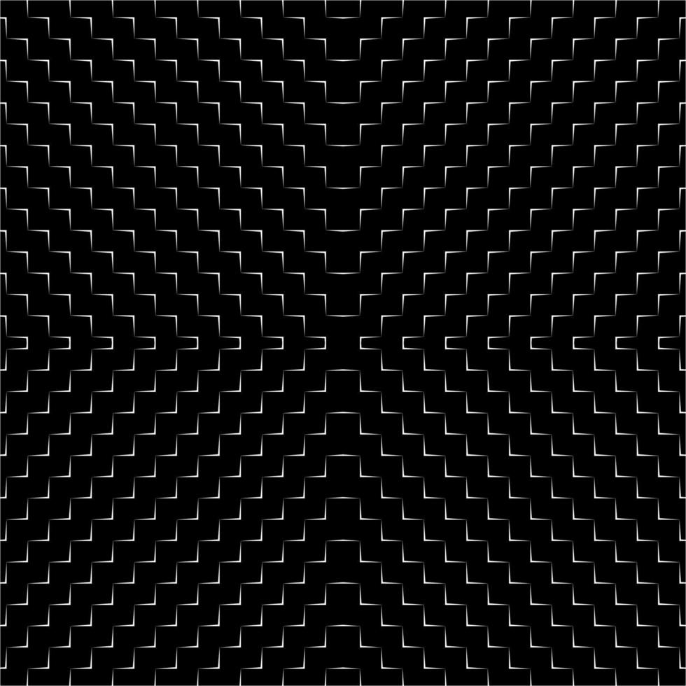 Seamless Sharp Lines Motifs Pattern. Contemporary Decoration for Interior, Exterior, Carpet, Textile, Garment, Cloth, Silk, Tile, Plastic, Paper, Wrapping, Wallpaper, Background, Ect. Vector