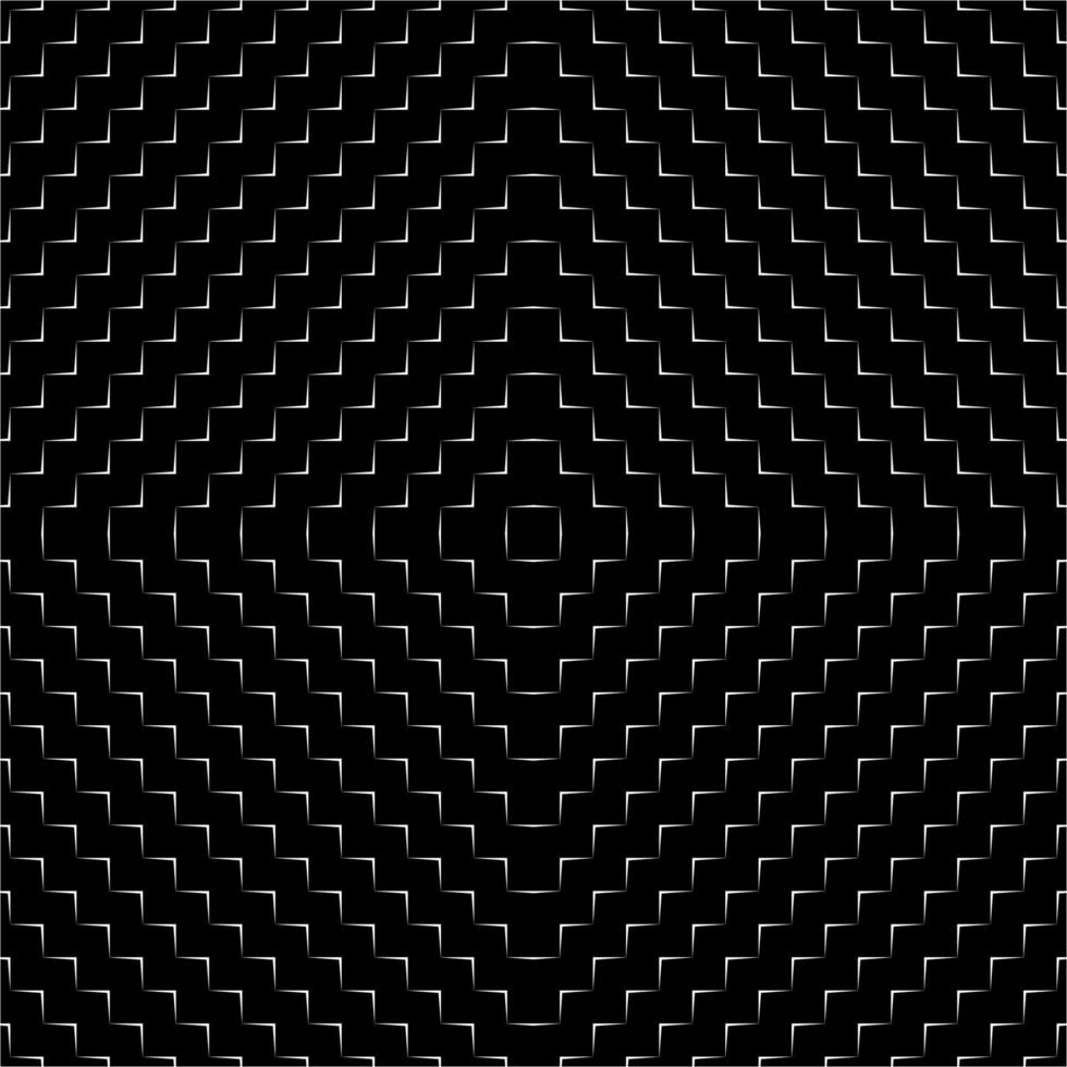 Seamless Sharp Lines Motifs Pattern. Contemporary Decoration for Interior, Exterior, Carpet, Textile, Garment, Cloth, Silk, Tile, Plastic, Paper, Wrapping, Wallpaper, Background, Ect. Vector