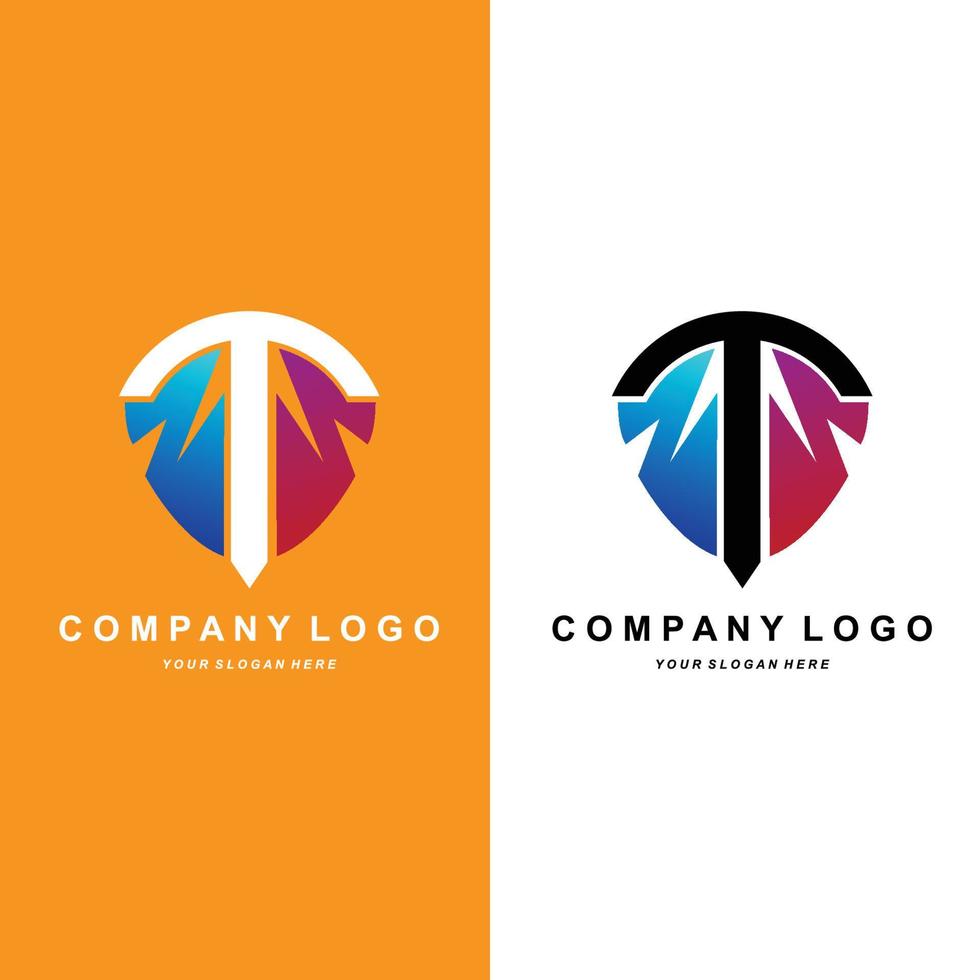 TZ or ZT Font Logo, T and Z Letter Icon Vector, Company Brand Design Illustration, Sticker, Screen Printing vector