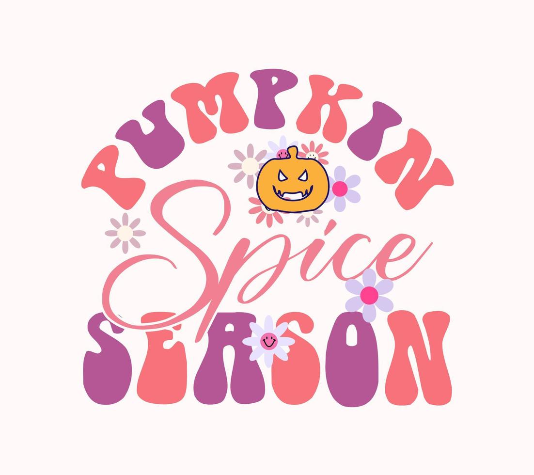 diseño de letras de halloween vector