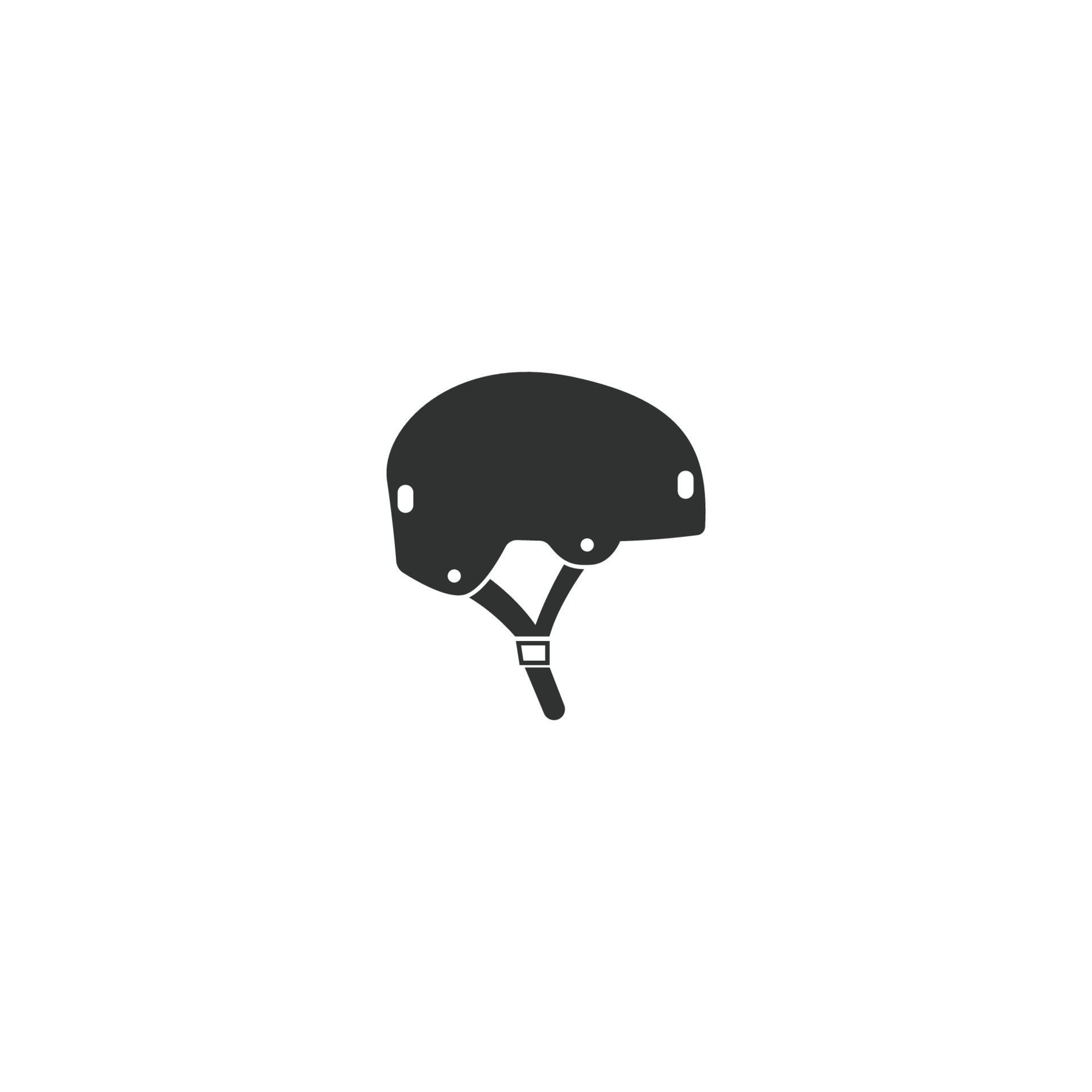 Skateboard helmet icon design illustration 11097247 Vector Art at Vecteezy