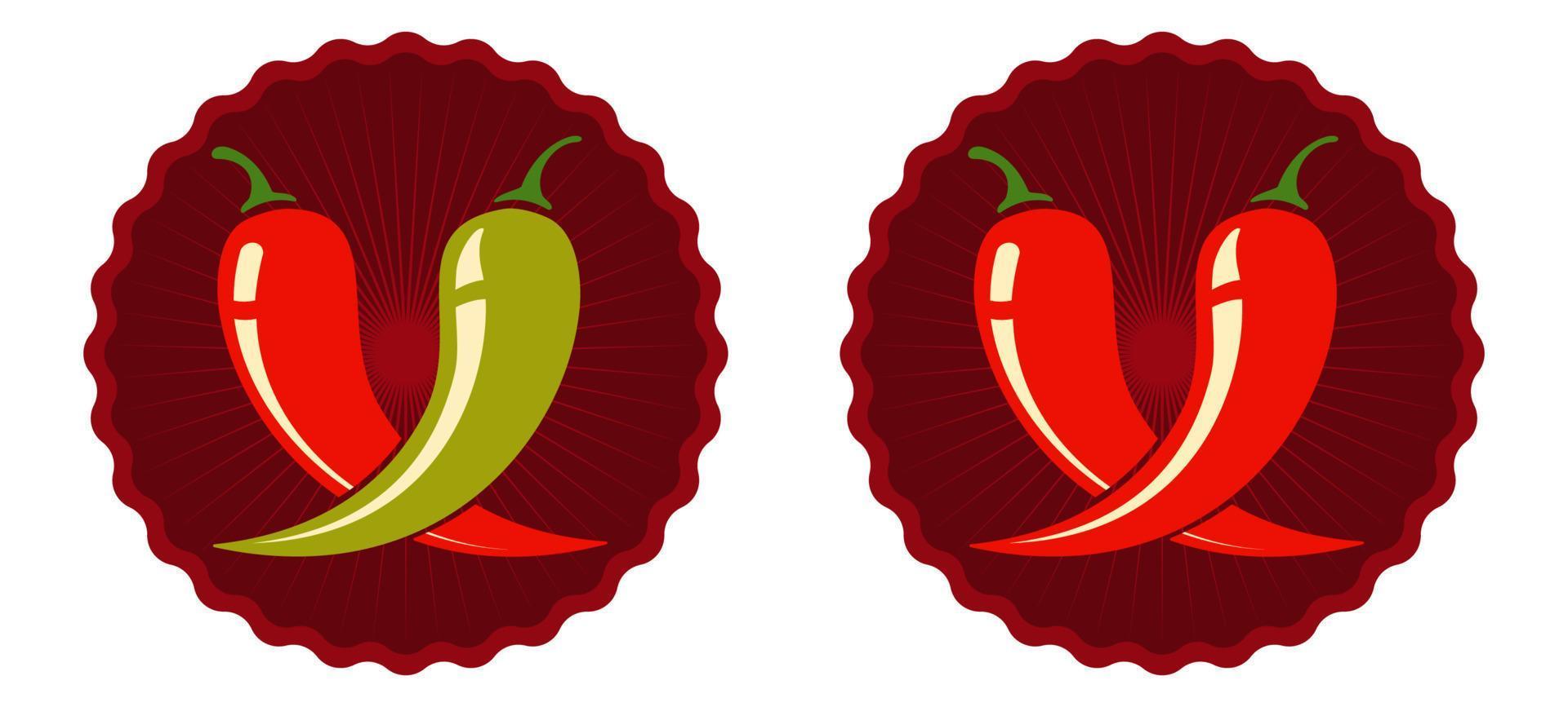 Hot chilli pepper vector