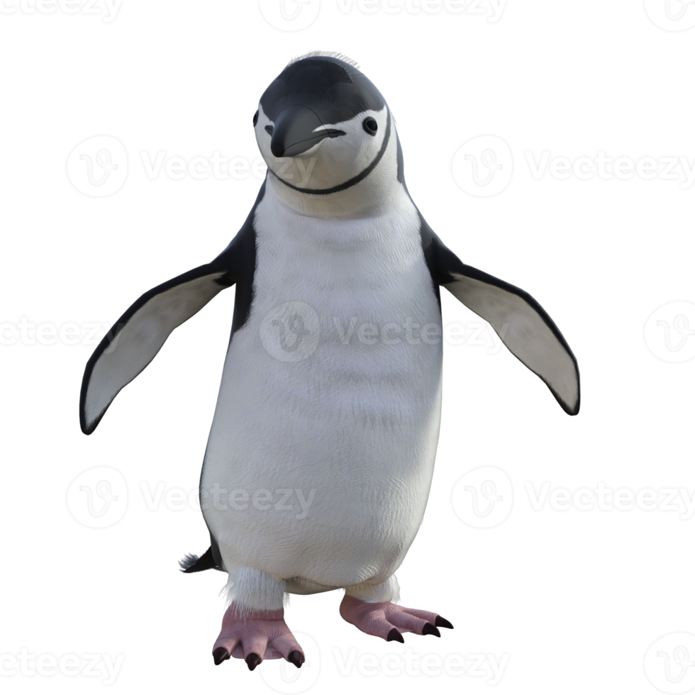 3D-Pinguin-Modellillustration png