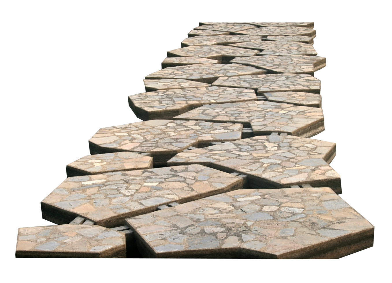 stone bridge on transparent background png file