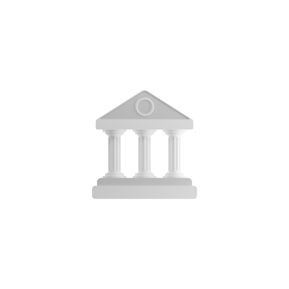 icono de finanzas aislado 3d png