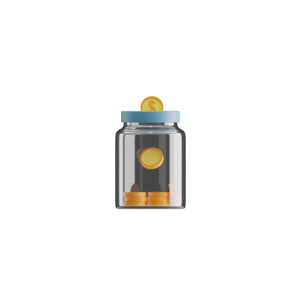 3D Isolated Finance Icon png