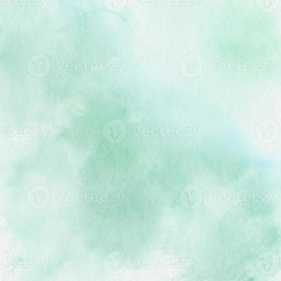 green watercolor background photo