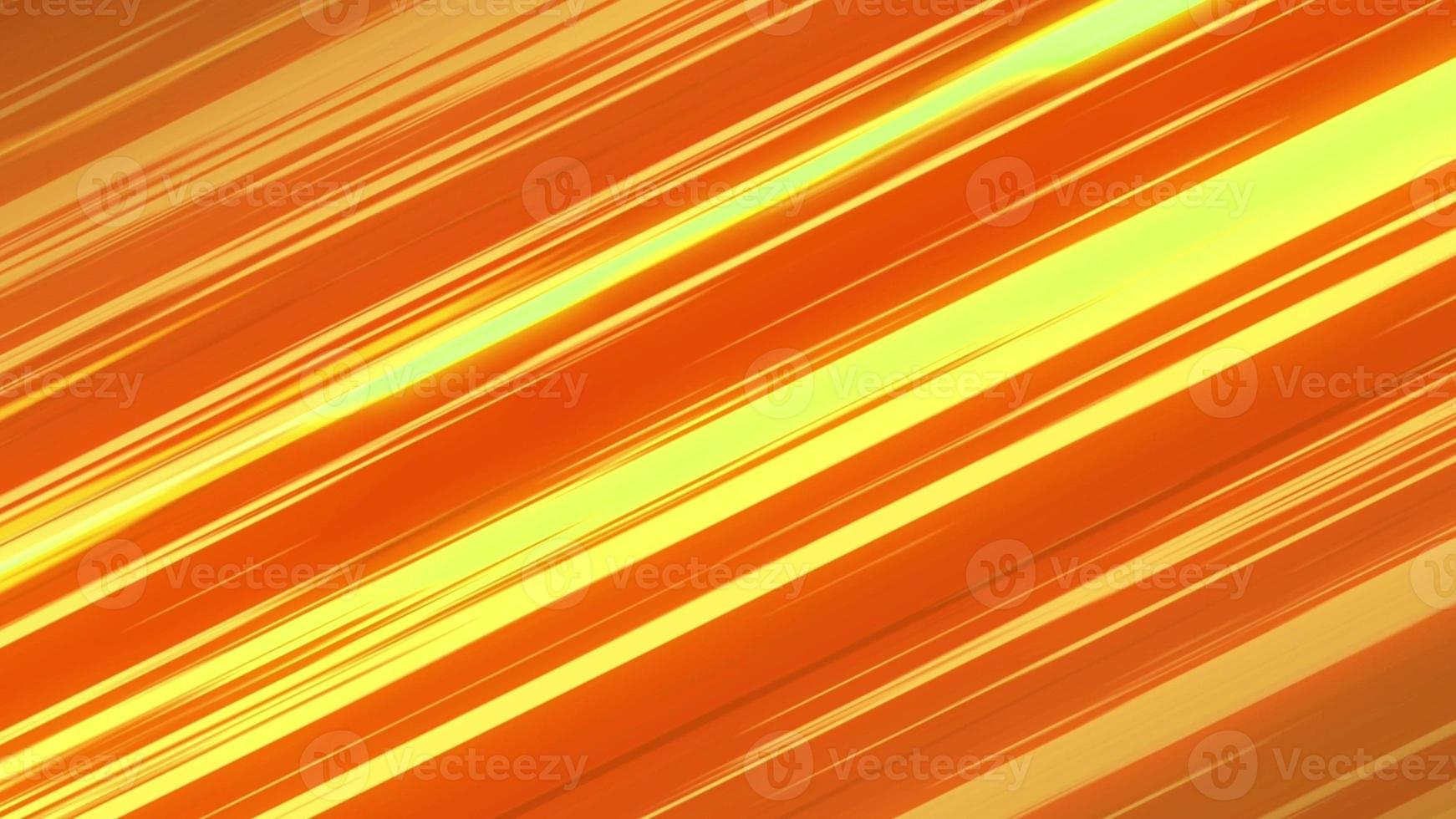 Speed colorful yellow and orange abstract anime background. 3d illustration photo