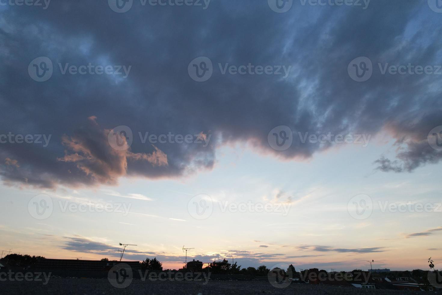 Most Beautiful Aerial View of Dramatic Clouds photo