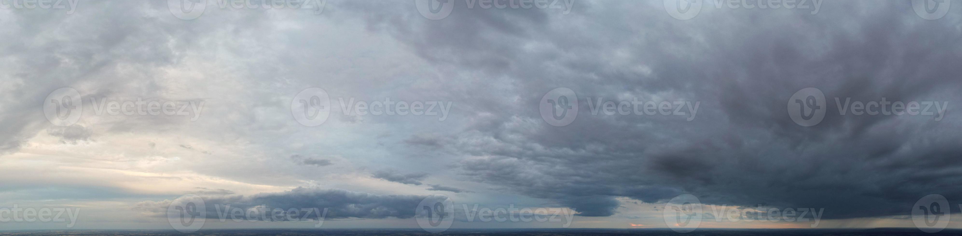 Most Beautiful Aerial View of Dramatic Clouds photo
