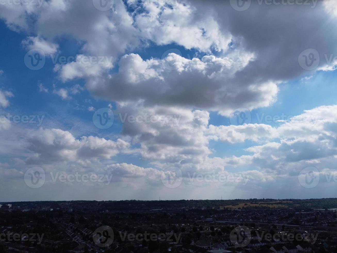 Most Beautiful Aerial View of Dramatic Clouds photo