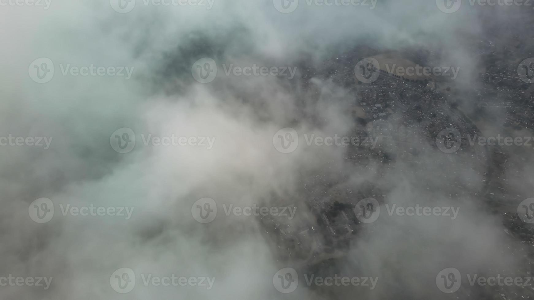 Most Beautiful Aerial View of Dramatic Clouds photo